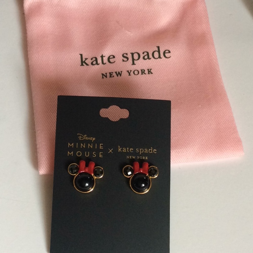 Kate spade Minnie Mouse earrings new - Picture 3 of 6